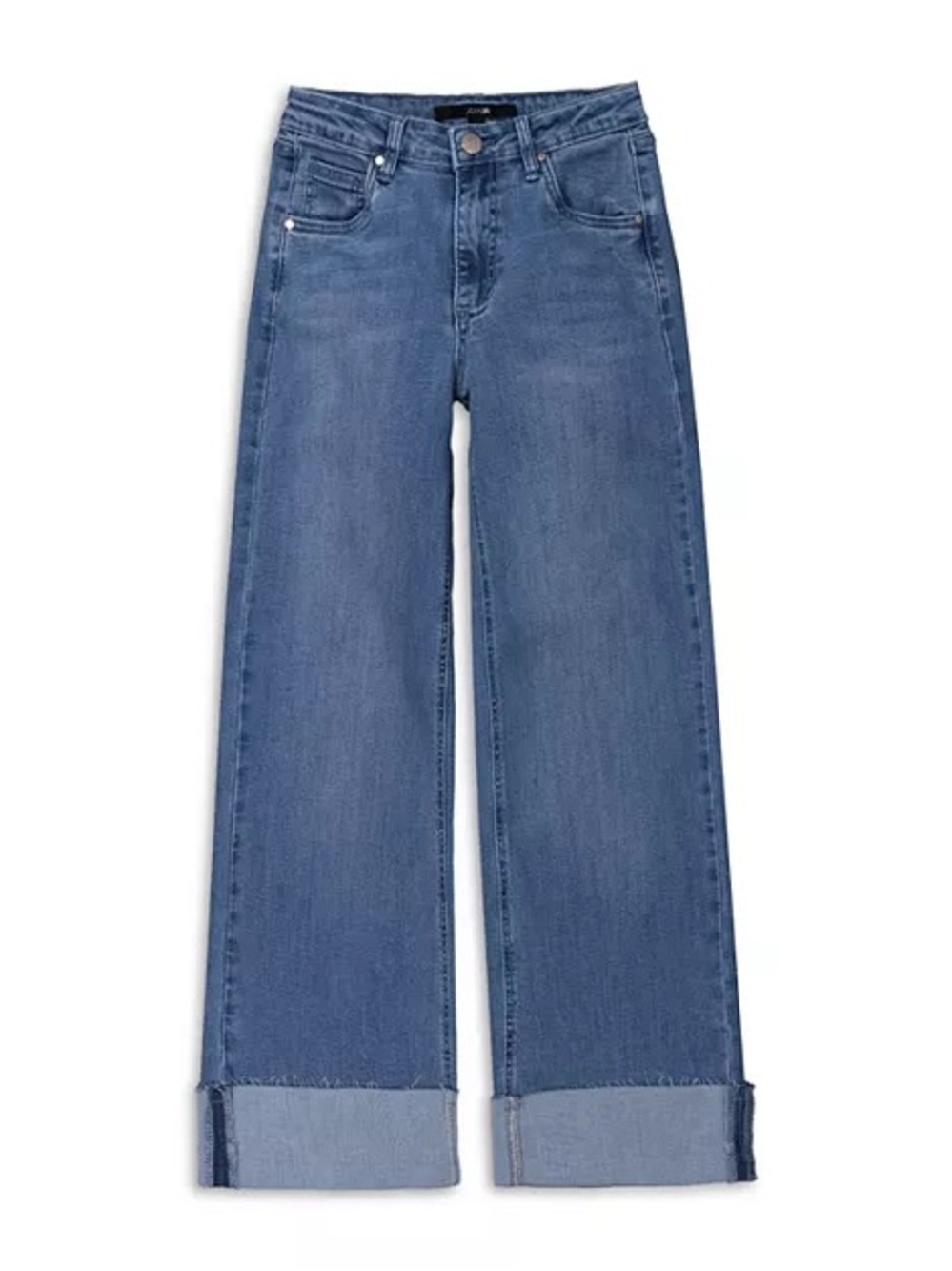 Joe's Jeans Girls' Mia Wide Leg Cuffed Jeans - Big Kid